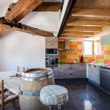 Duplex Sous Les Toits Lägenhet Palau-del-Vidre Exteriör bild